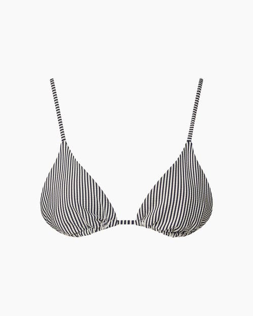 Onia Alexa Bikini Top In Blue