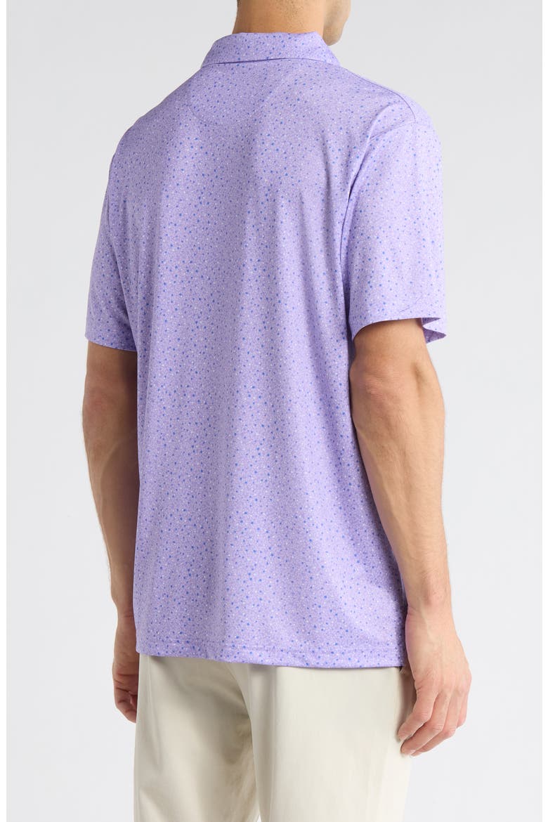 Confetti Floral Polo, Alternate, color, SAND VERBANA