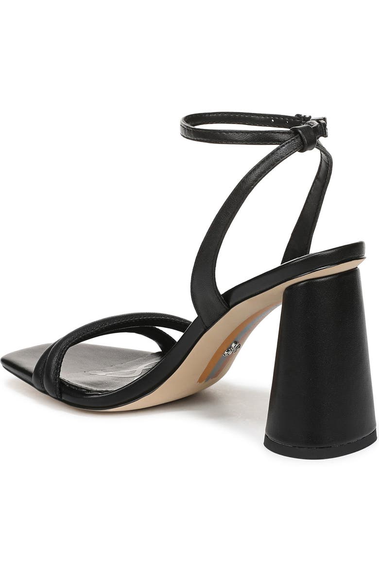 Sam Edelman Kia Block Heel Ankle Strap Sandal, Alternate, color, Black