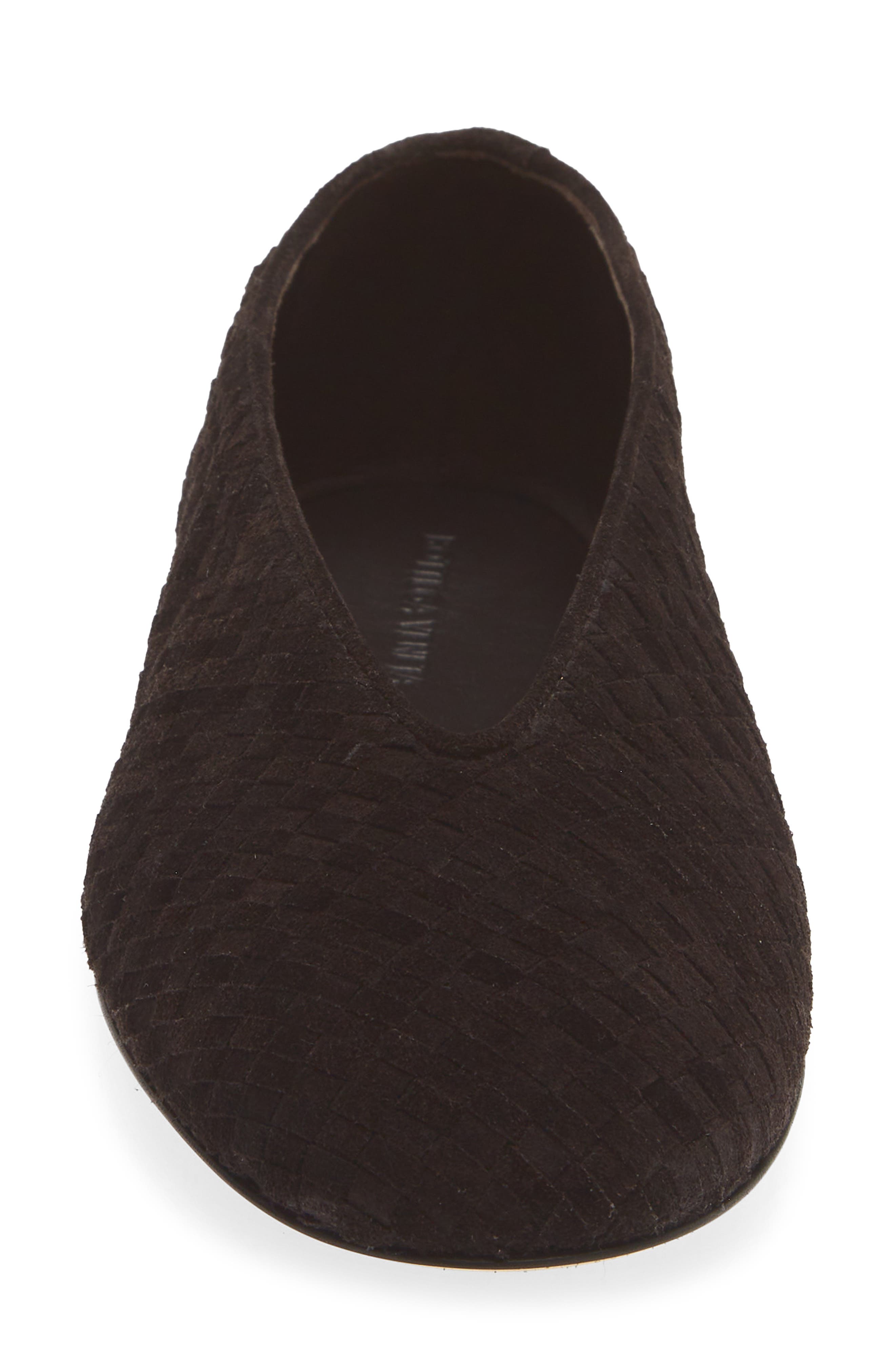 Rosa Intrecciato Flat, Alternate, color, 2006 ESPRESSO