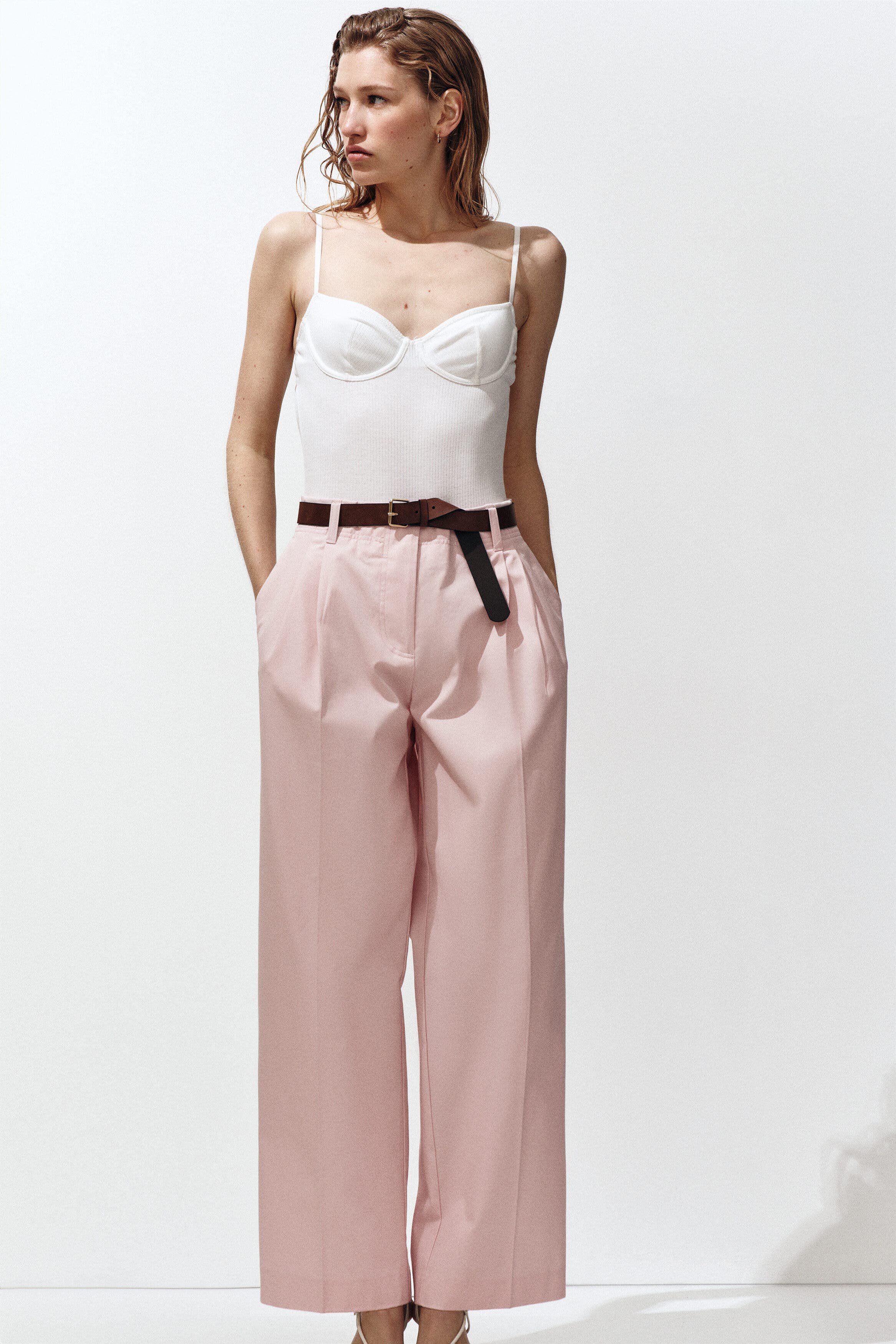 Belted Cotton Chinos - image 4