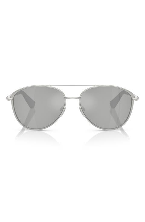 59mm Pilot Sunglasses