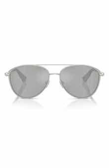 Burberry 59mm Pilot Sunglasses
