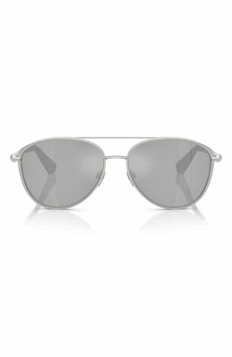 Burberry 59mm Pilot Sunglasses