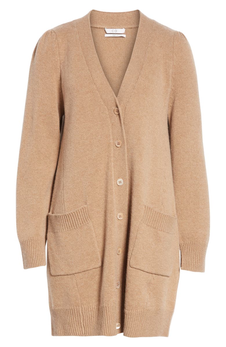 CO Essentials Wool & Cashmere Boyfriend Cardigan, Alternate, color, 