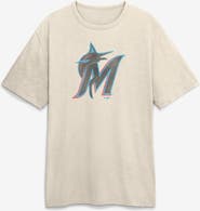 FANATICS Men's Fanatics Cream Miami Marlins Stadium Slub T-Shirt