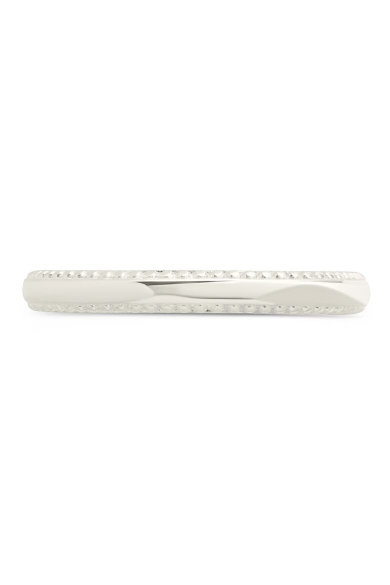 Kayden Milgrain Band Ring, Alternate, color, SILVER