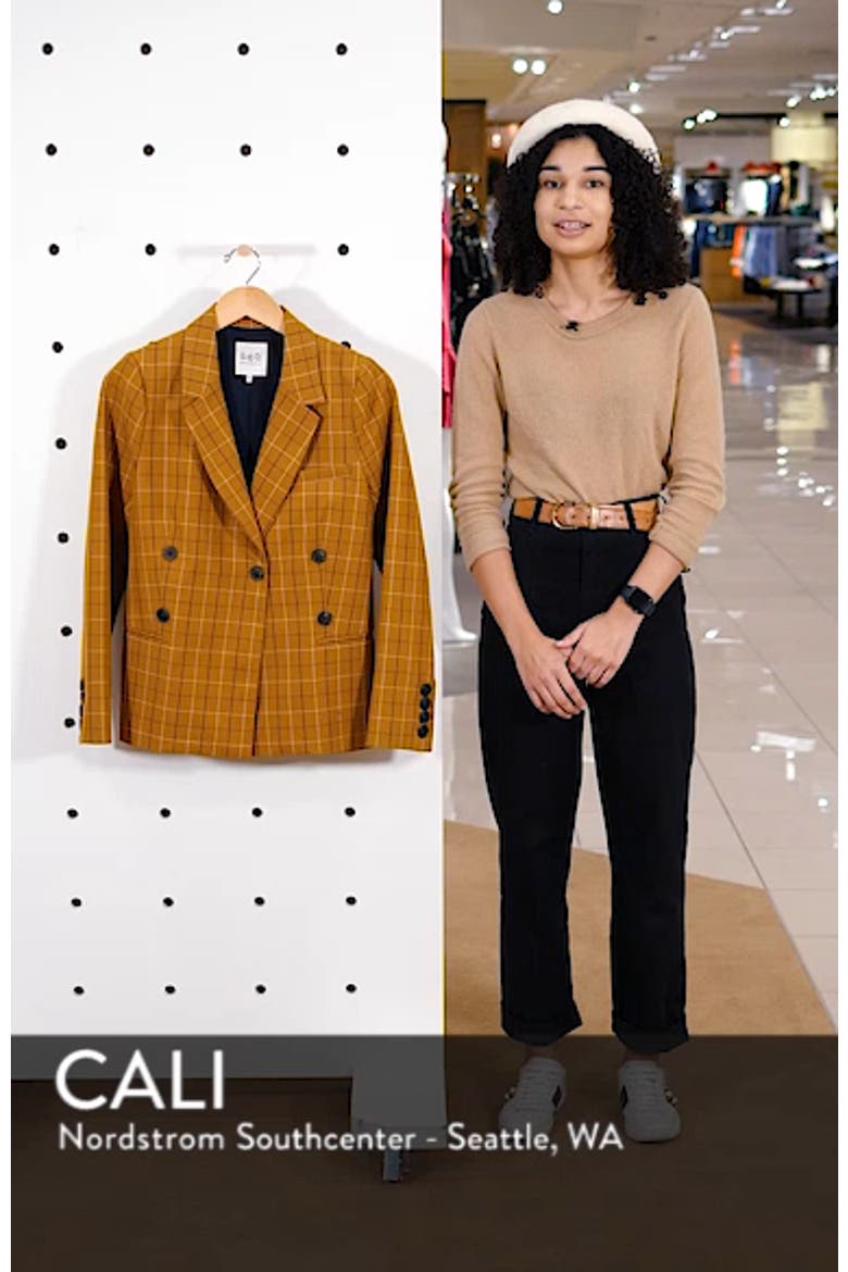 Sea Poirot Plaid Blazer video
