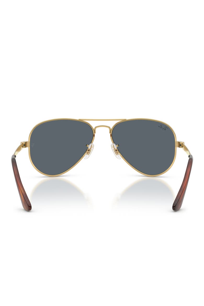 The Aviator Max 58mm Pilot Sunglasses, Alternate, color, ARISTA / BLUE