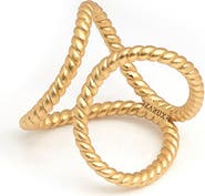 ZARUX Modern Rope Ring