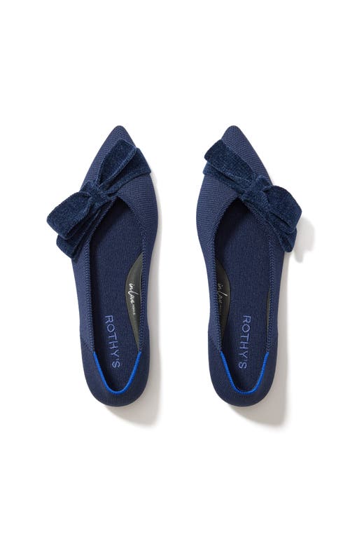 Rothys Rothy's The Bow Point Ii In Animal Print