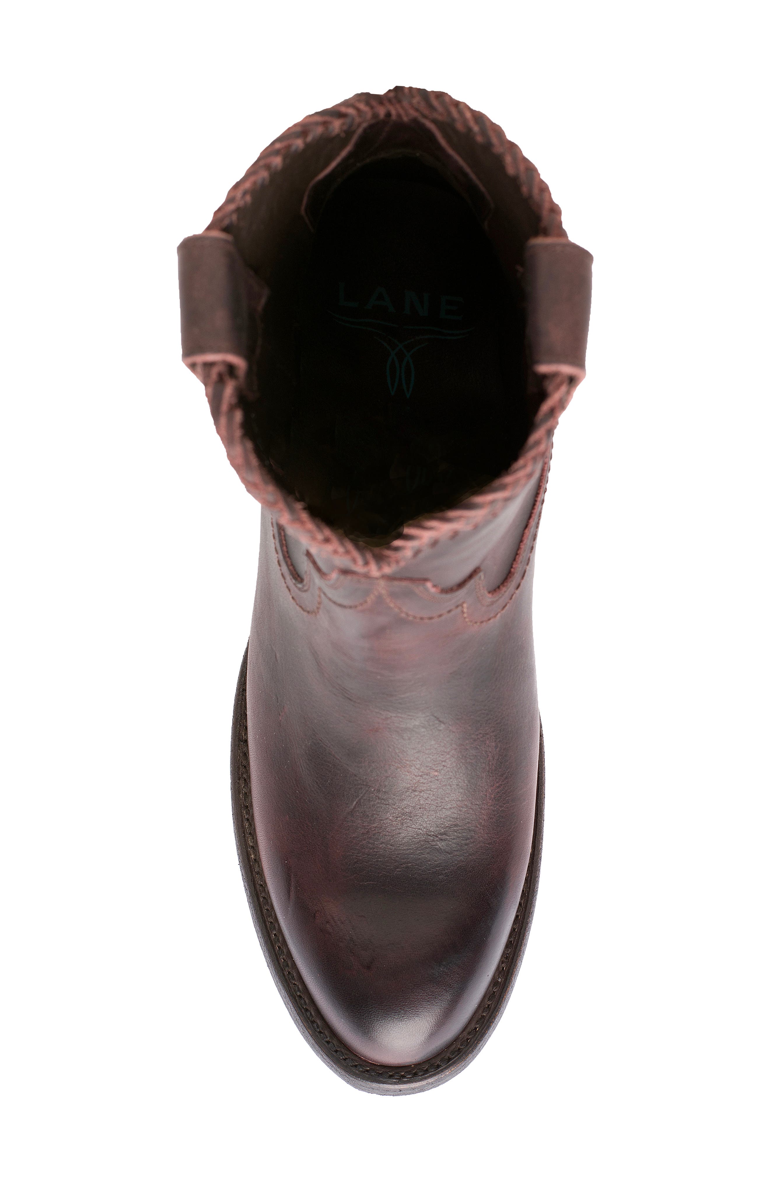 Plain Jane Western Boot, Alternate, color, DEWBERRY LEATHER