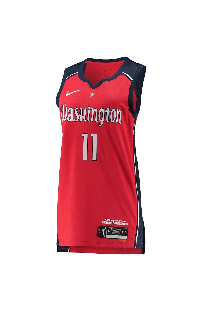 Nike Women's Nike Elena Delle Donne Red Washington Mystics 2021 Explorer Edition Victory Player Jersey, Alternate, color, Red