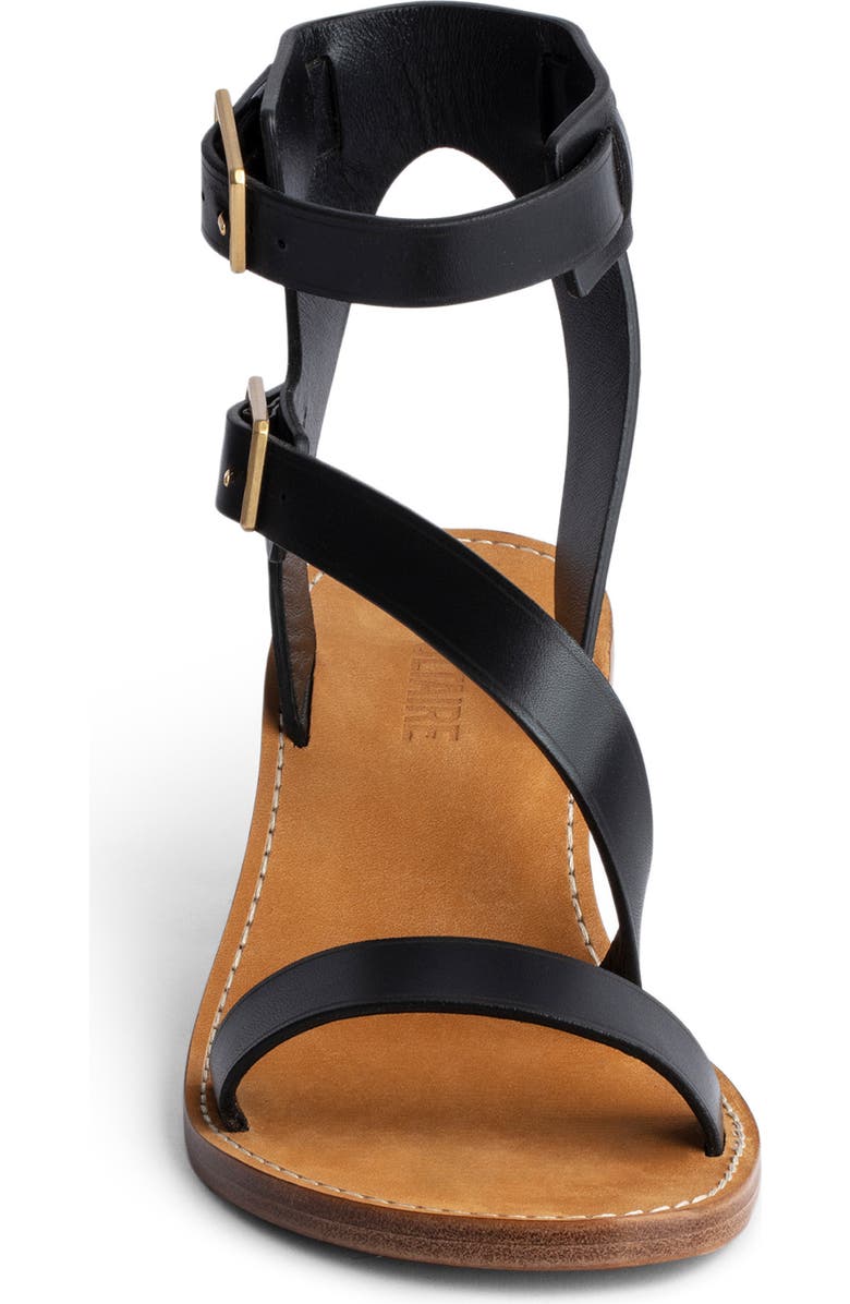 Zadig & Voltaire Cecilia Caprese Block Heel Strappy Sandal, Alternate, color,