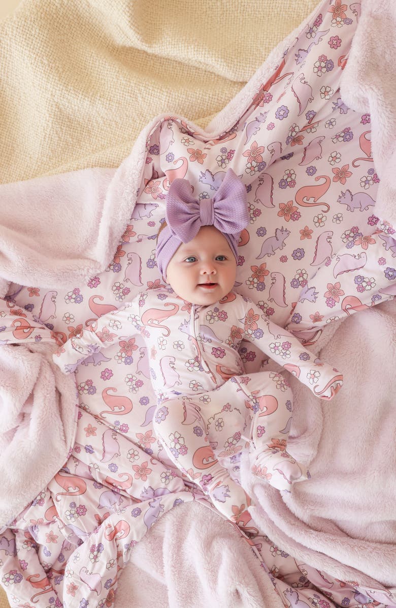 Posh Peanut Erica Convertible Zip Footie, Alternate, color, Pink