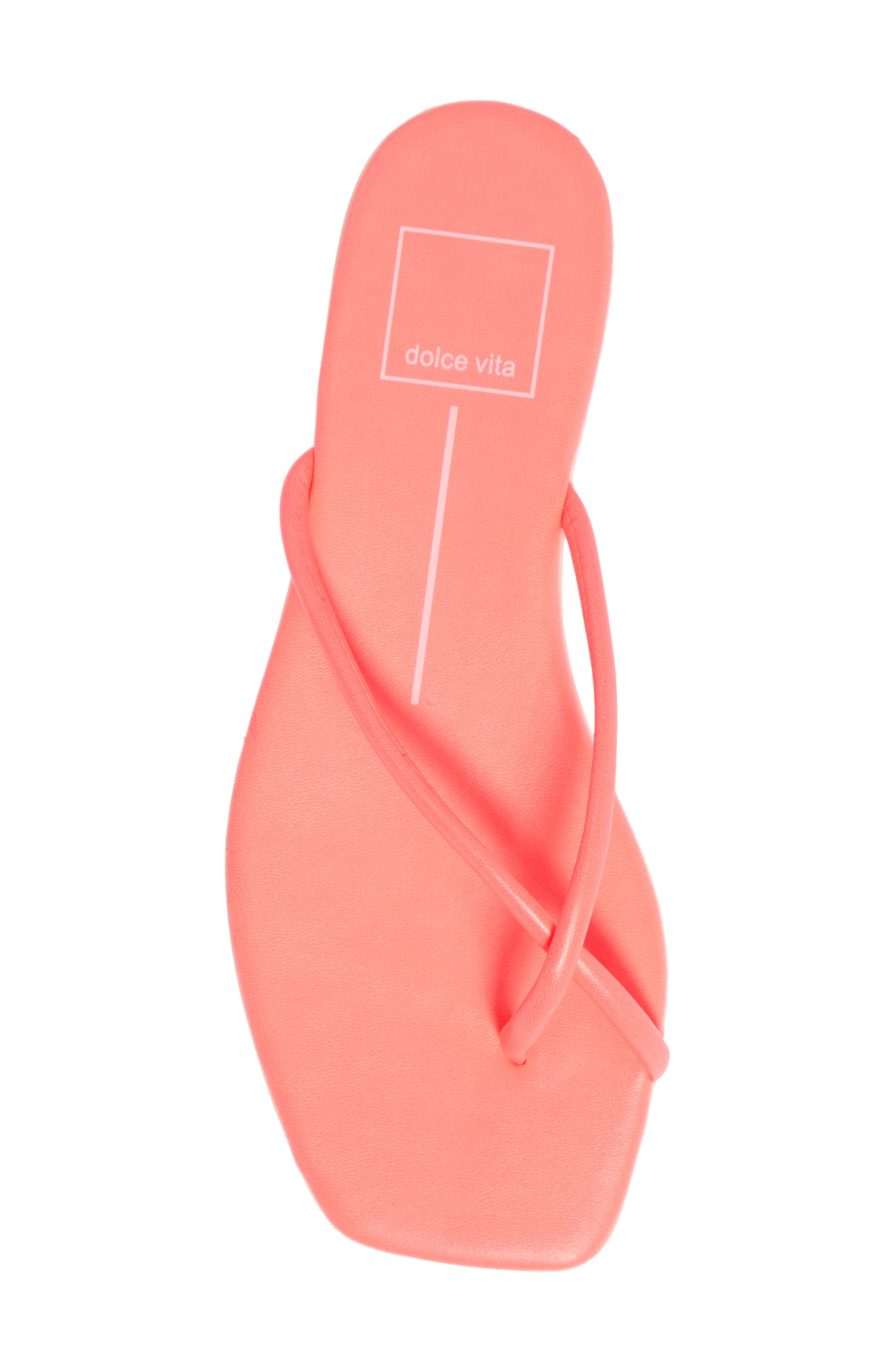 Lyza Flip Flop, Alternate, color, CORAL STELLA