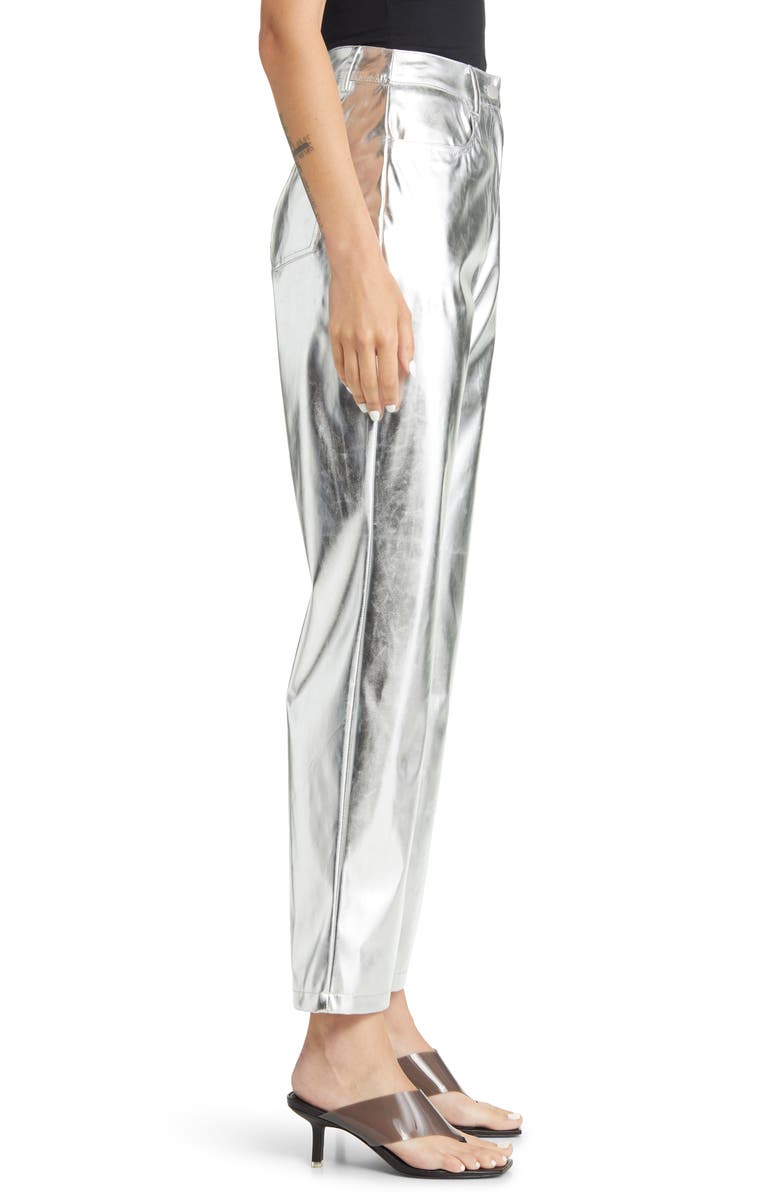Amy Lynn Metallic Straight Leg Pants, Alternate, color,