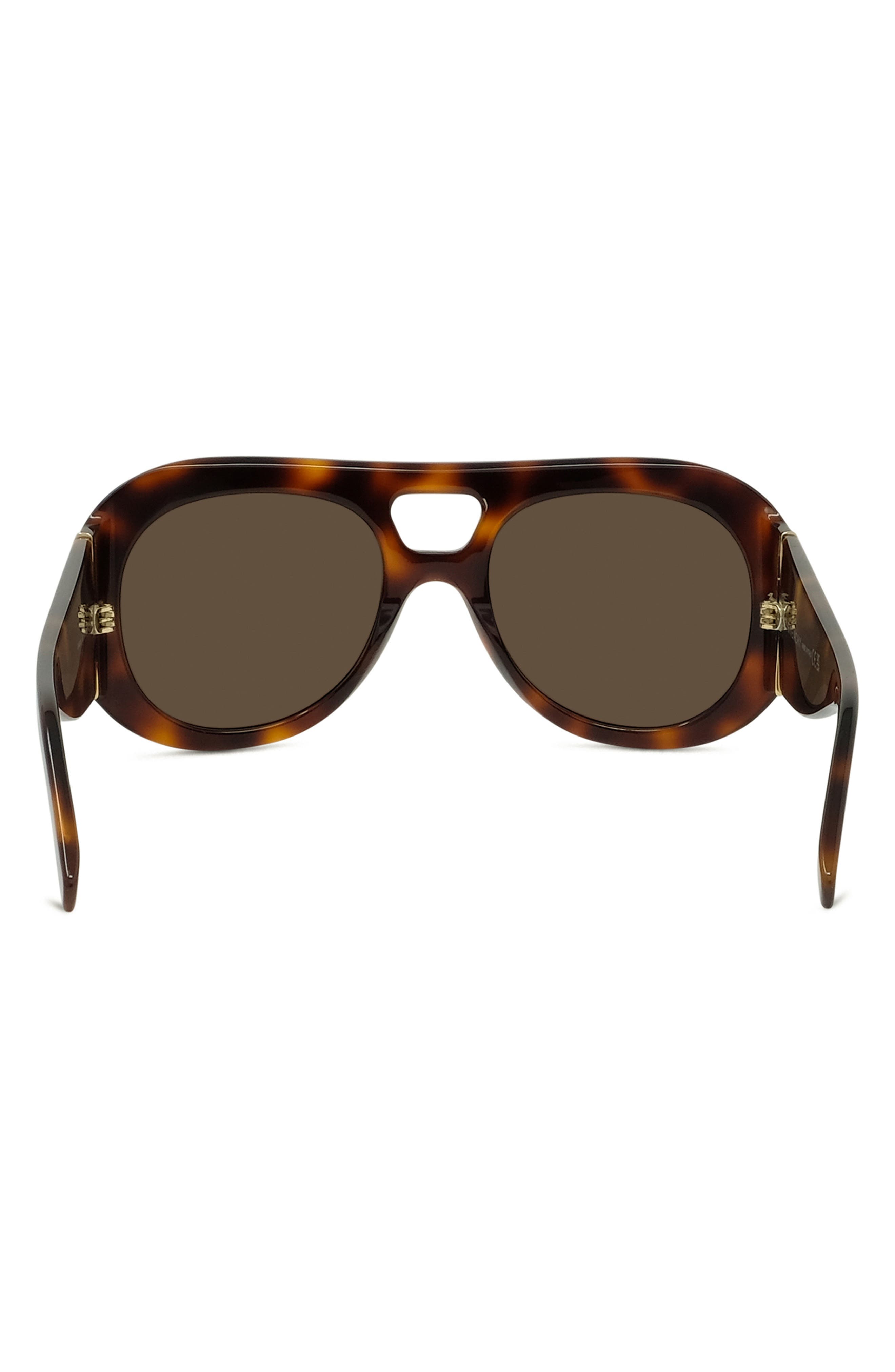 Женские солнцезащитные очки Givenchy Bold 53mm Gradient Round Sunglasses — фото 4