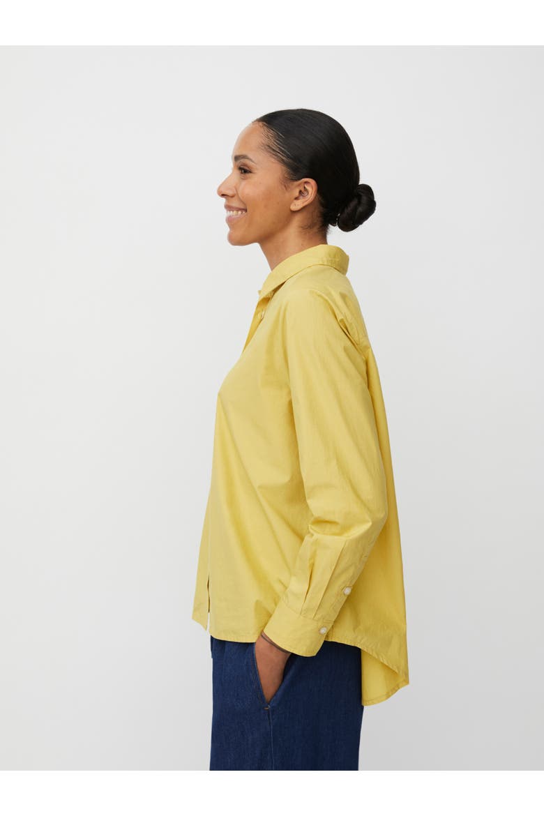 MaImma Long Sleeve Collared Shirt, Alternate, color, Golden Green