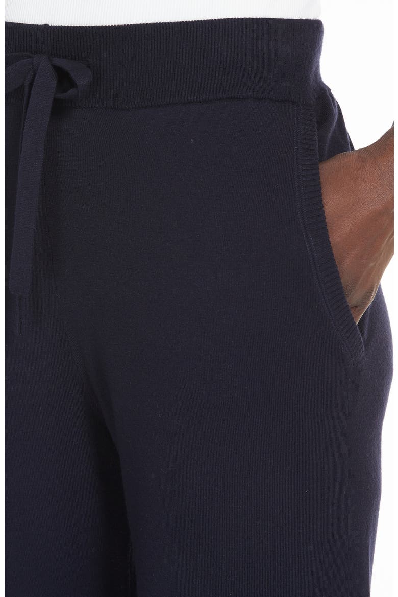 Pila Drawstring Sweater Joggers, Alternate, color, NAVY