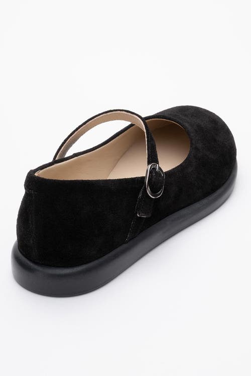 Forever & Always Shoes Anisa Leather Strap Flat