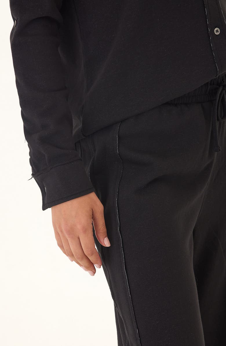 Threads 4 Thought Latricia Cotton Blend Wide Leg Pant, Alternate, color, Black