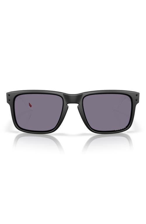 Oakley Holbrook™ Fathom Collection 57mm Prizm™ Polarized Square Sunglasses In Black Grey