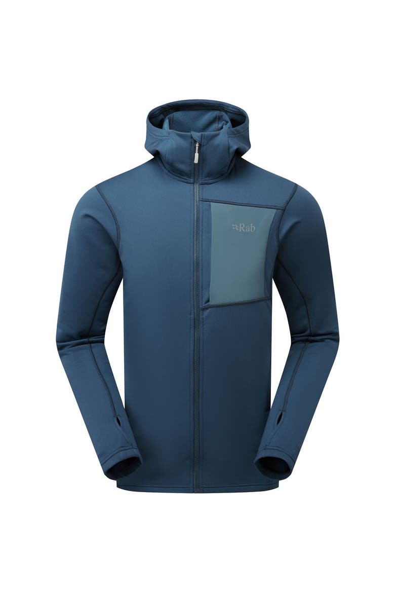 Superflux Hooded Jacket - Men's, Alternate, color, Tempest Blue
