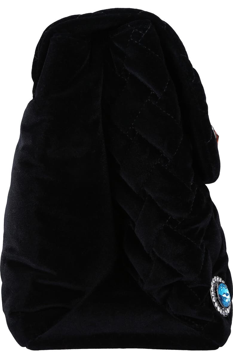 Kurt Geiger London XXL Kensington Velvet Shoulder Bag, Alternate, color,