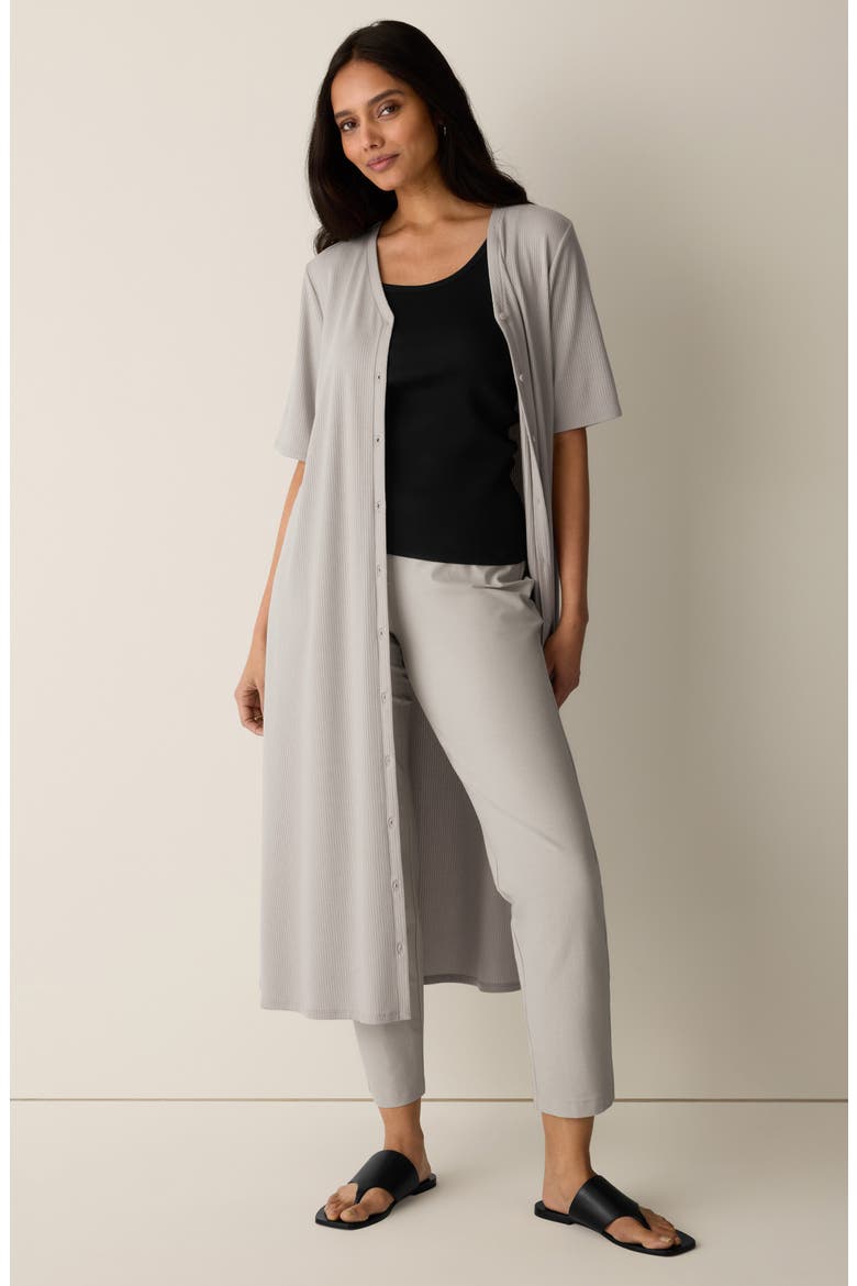 Slim Ankle Pants, Alternate, color, CHALK