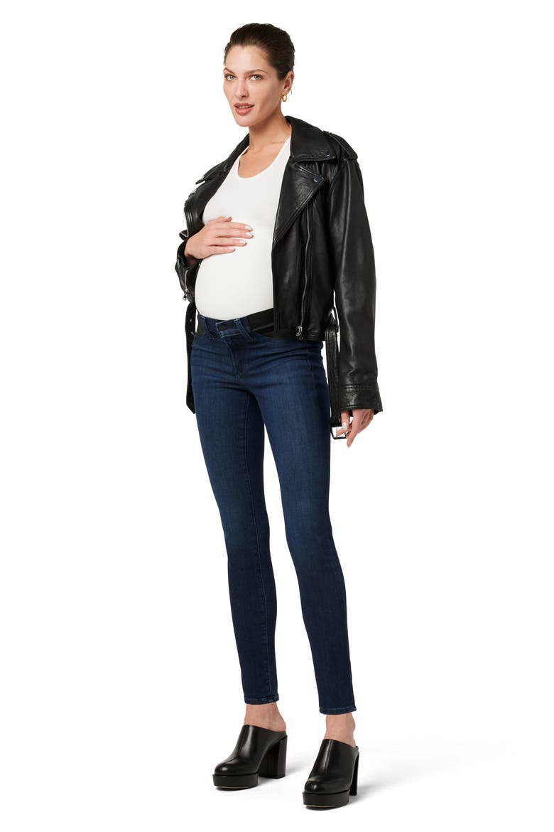 The Icon Ankle Skinny Maternity Jeans, Alternate, color, GEMINI