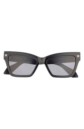Off-white Cincinnati 56mm Cat Eye Sunglasses