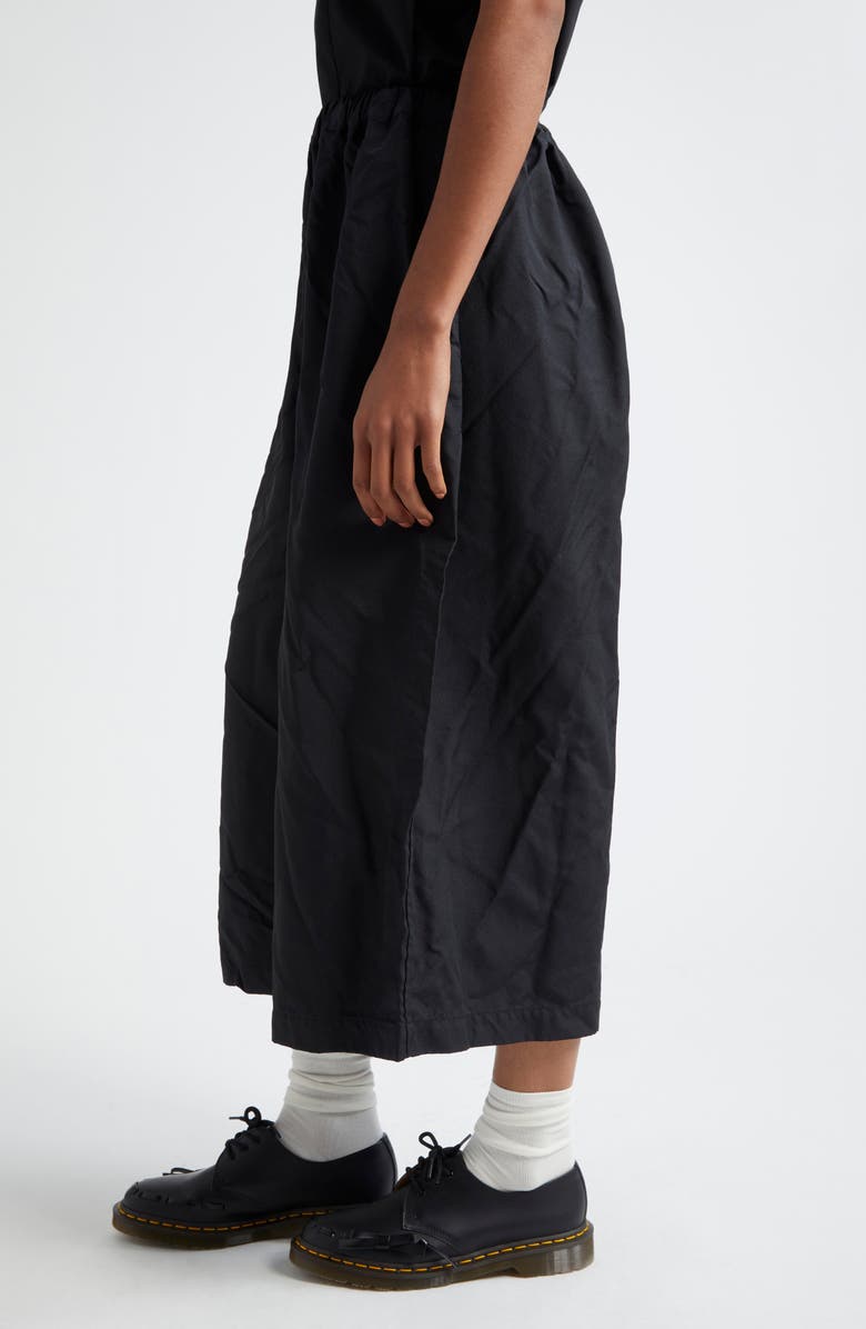 Tao Comme des Garçons Crop Twill Wide Leg Pants, Alternate, color, 