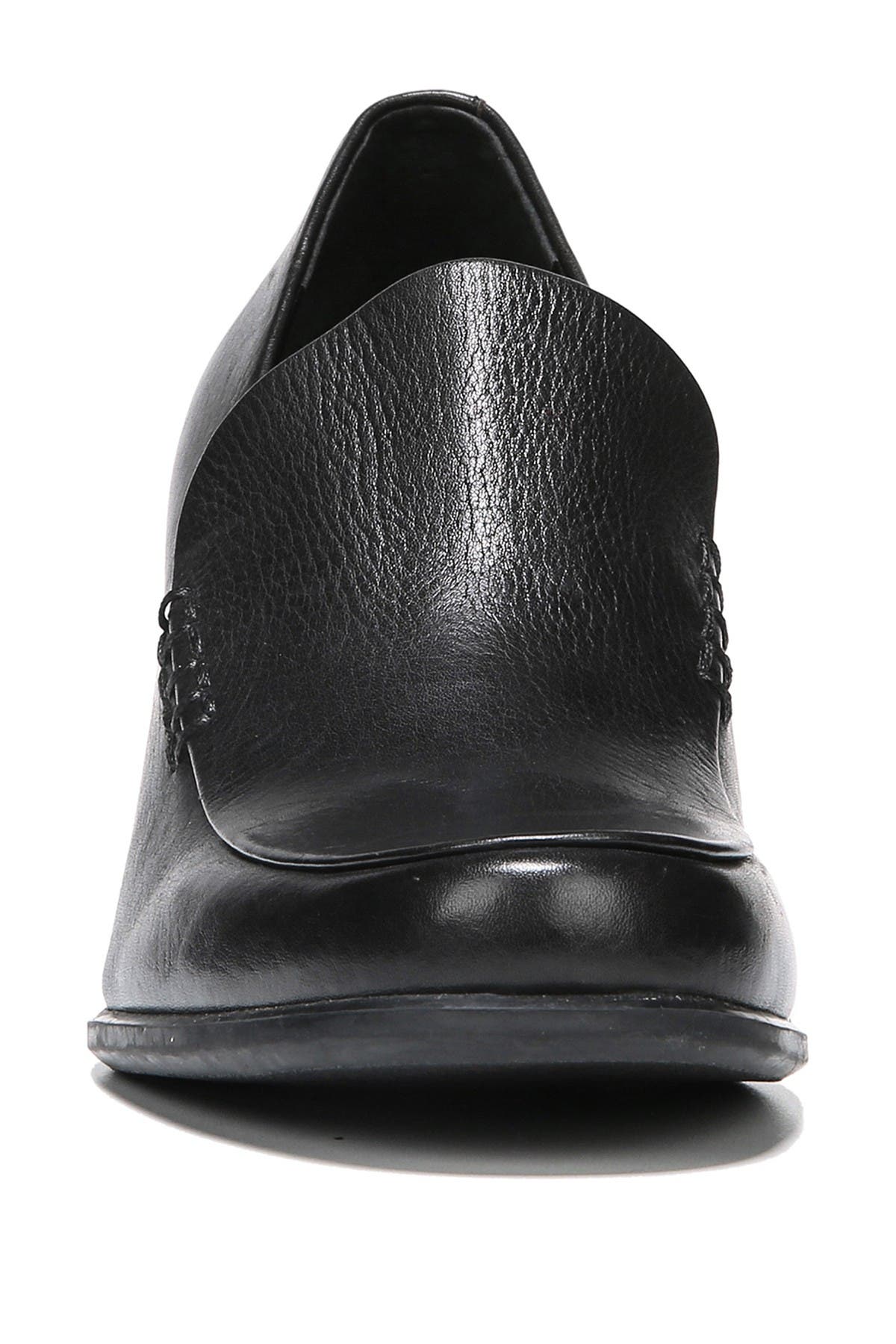 Franco Sarto Nolan Block Heel Loafer - Multiple Widths Available, Alternate, color, Black Calf