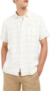 Barbour Bayston Tattersall Short Sleeve Linen Button-Up Shirt