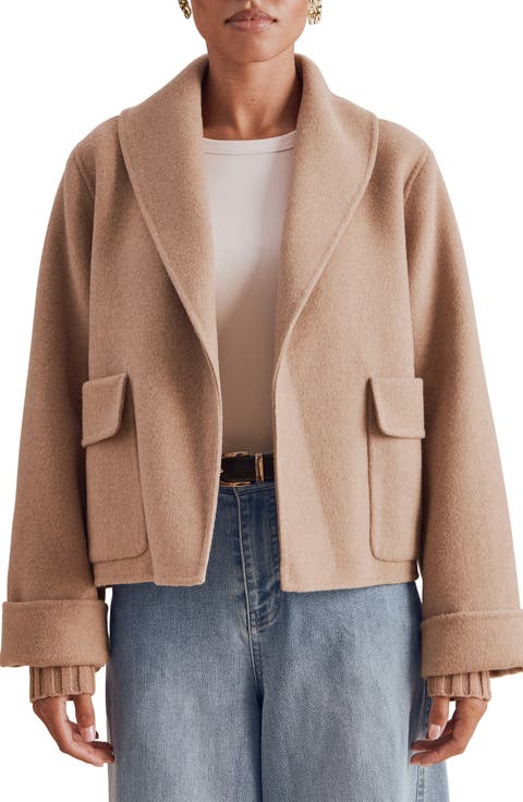 x @cellajaneblog Crop Icon Coat