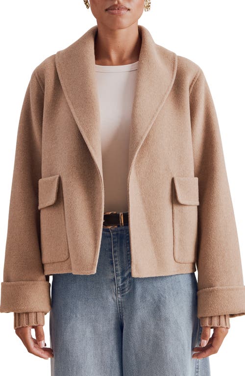 Splendid X @cellajaneblog Crop Icon Coat In Praline Pink