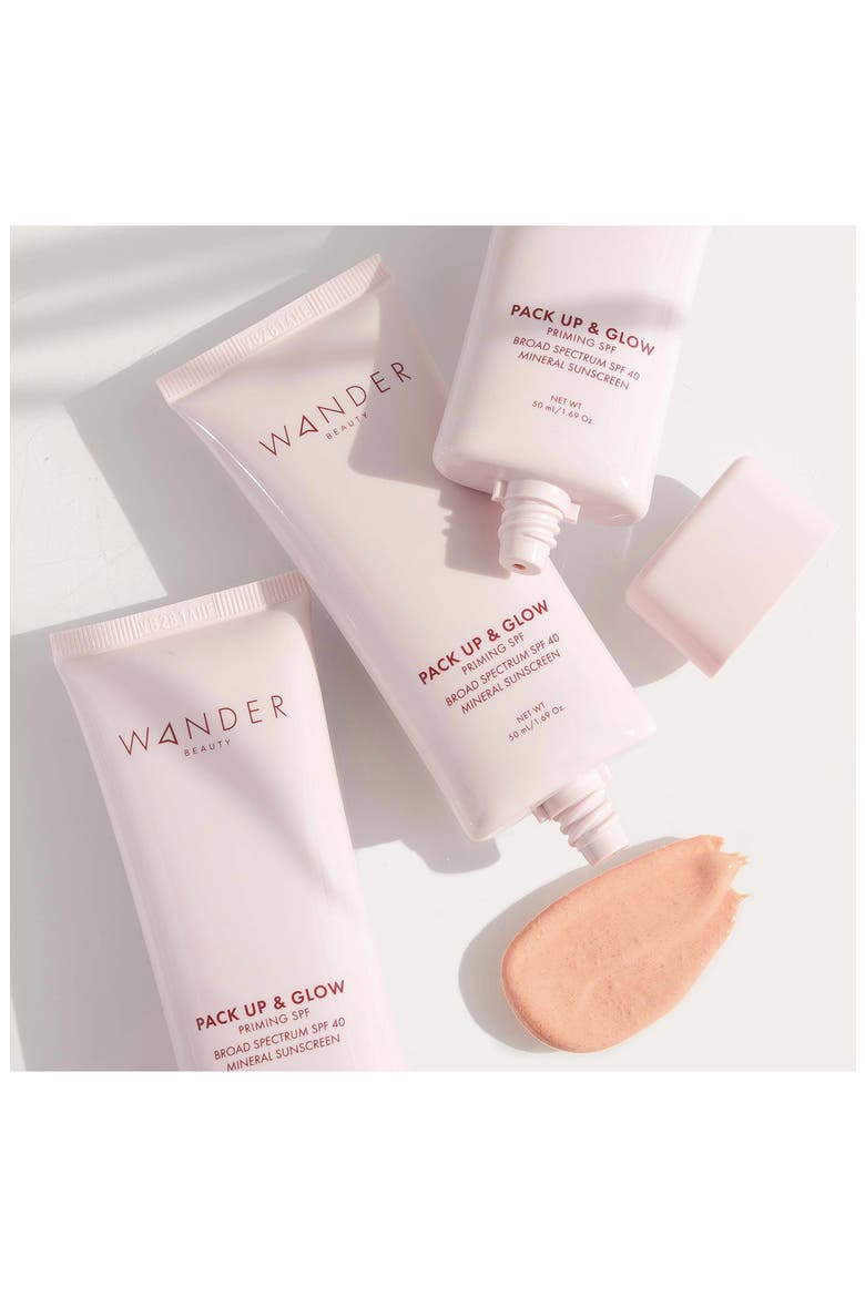 Pack Up & Glow Priming Broad Spectrum SPF 40 Mineral Sunscreen, Alternate, color, NO COLOR