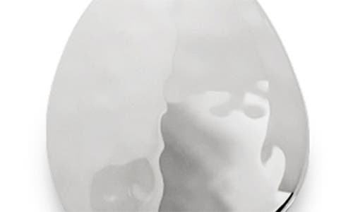 Monica Vinader Deia Pebble Locket Cord Necklace In Silver