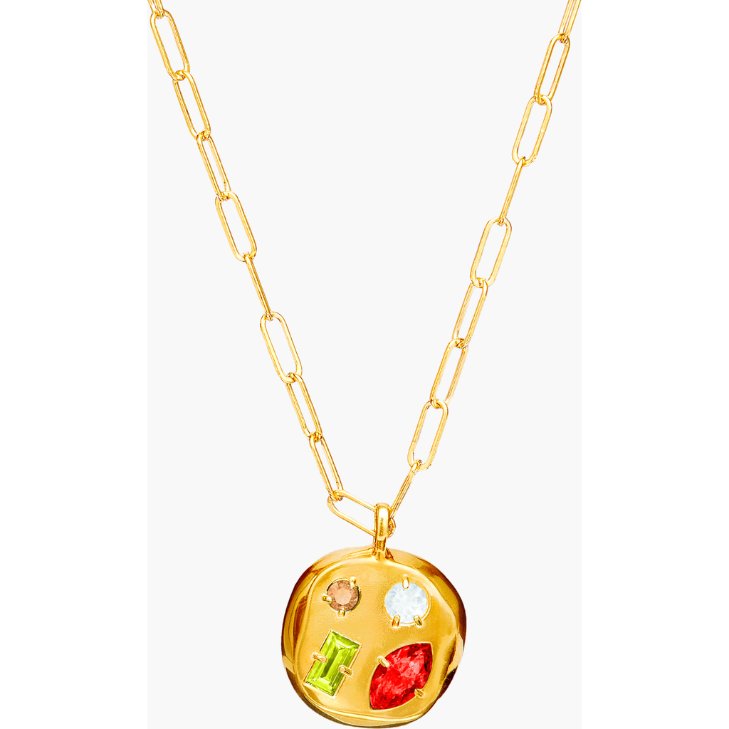 Birthdate Co. The January Birthdate Gold Pendant In January 27th - Gold