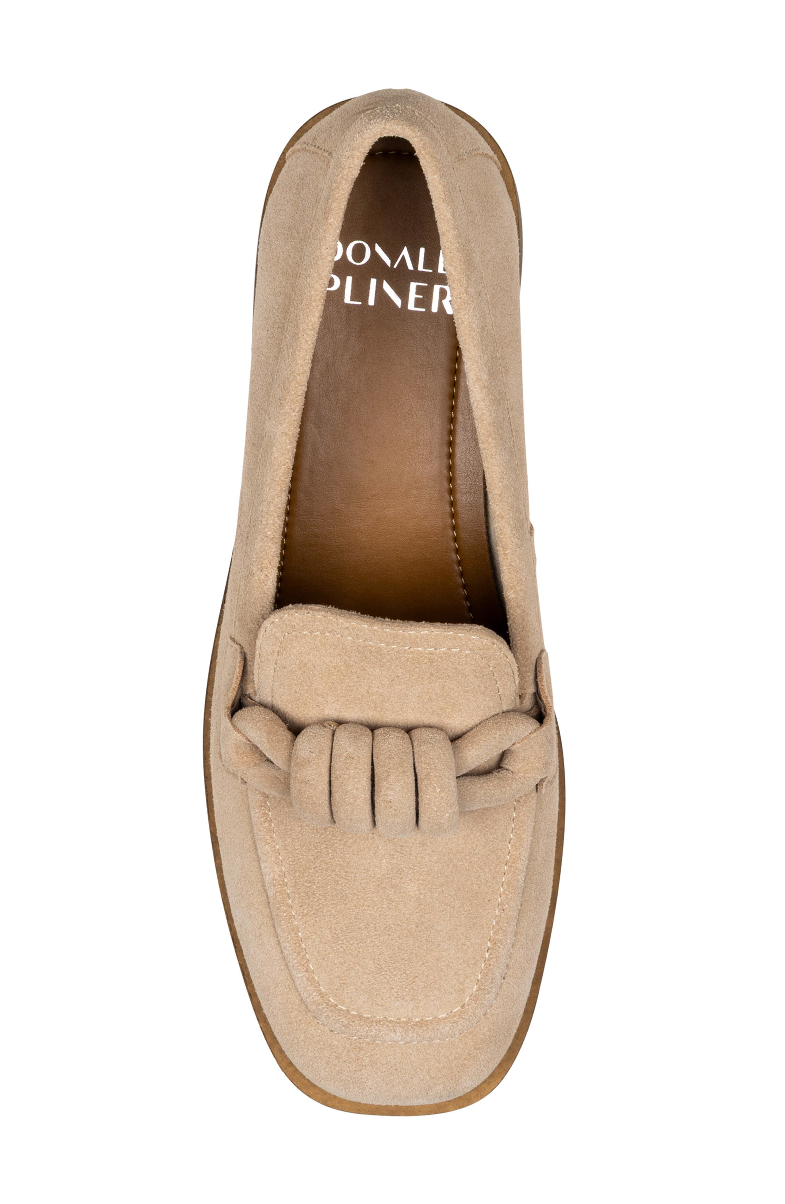 Shaya Leather Loafer, Alternate, color, SAND