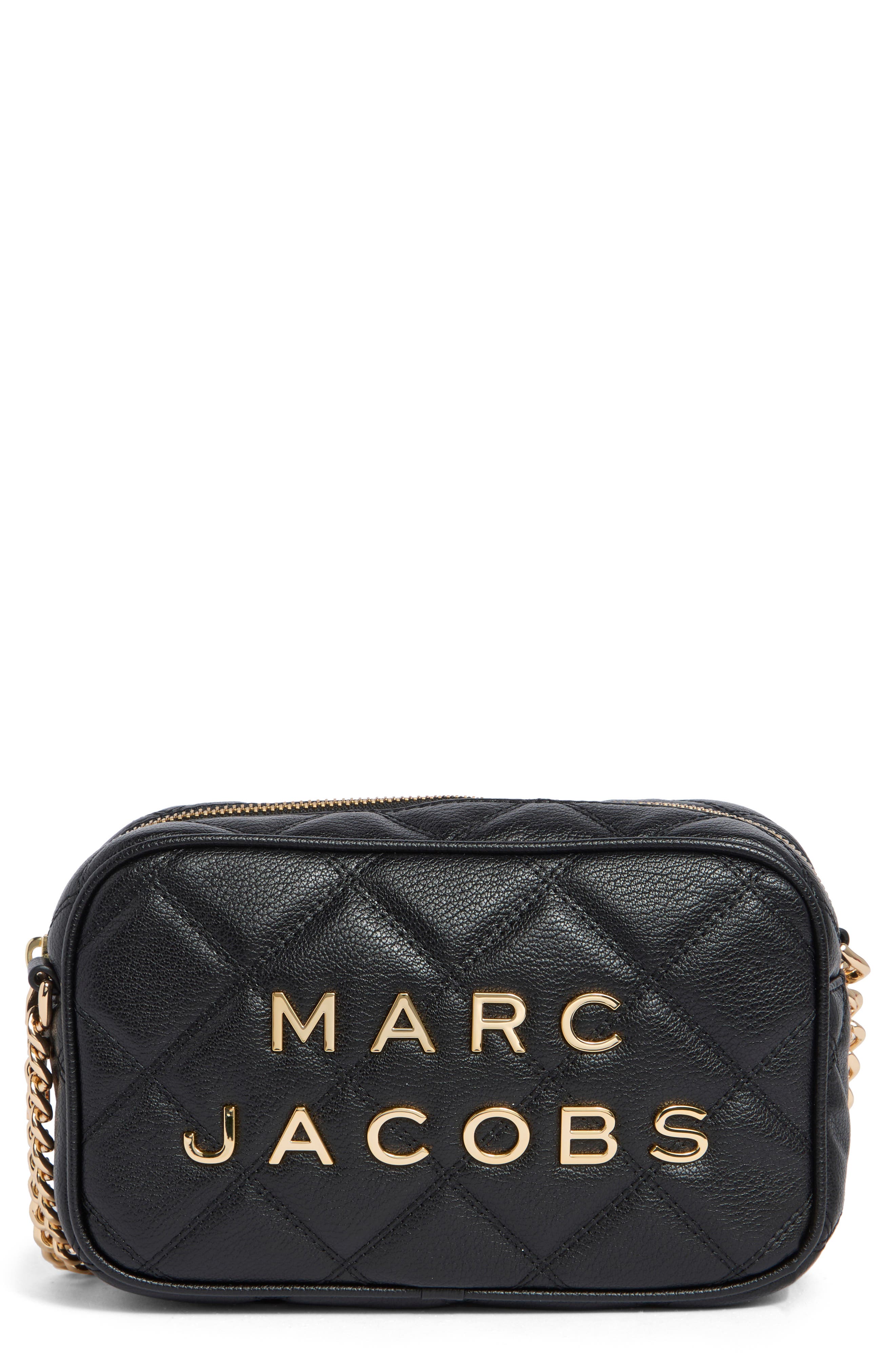 Flash Quilted Faux Leather Camera Bag
