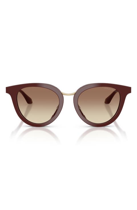 49mm Round Sunglasses