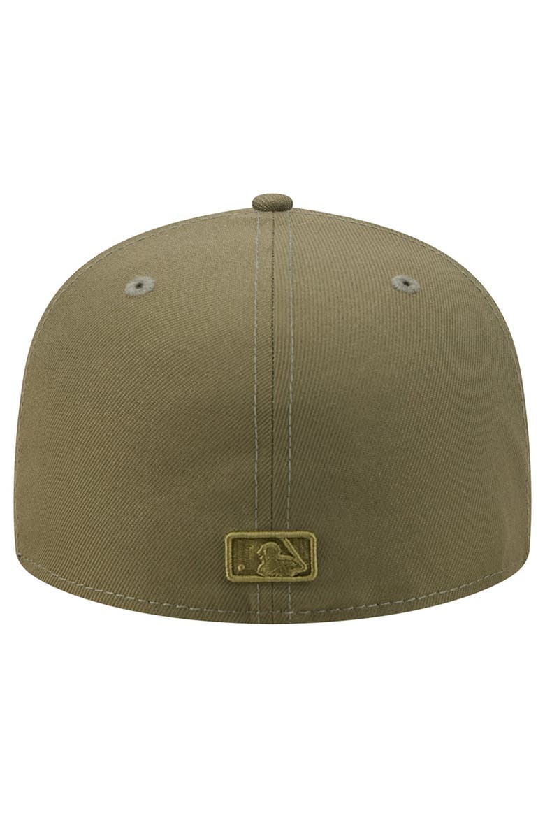 Men's New Era Olive San Francisco Giants Color Pack 59FIFTY Fitted Hat, Alternate, color, Olive