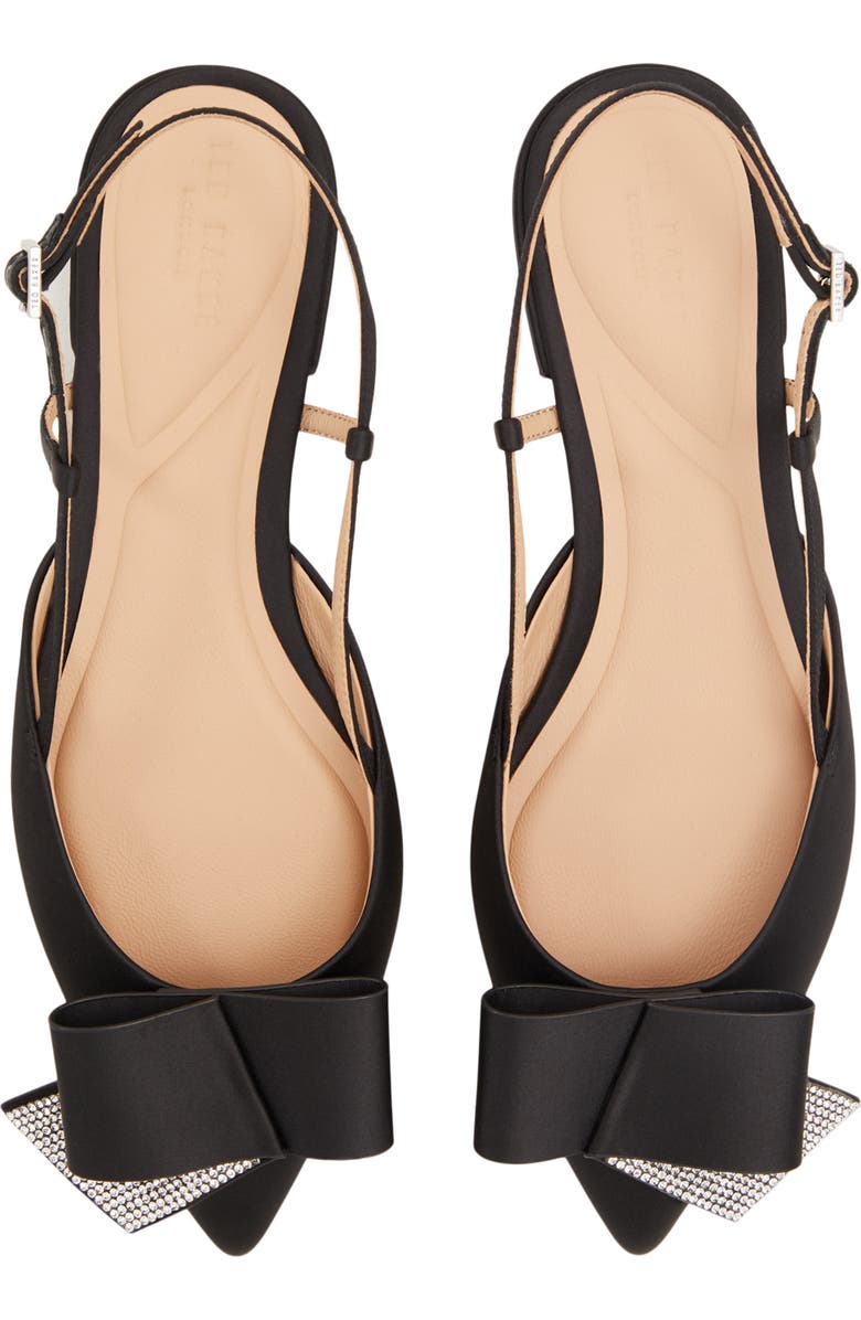 Ted Baker London Emma Bow Slingback Pointed Toe Flat, Alternate, color,