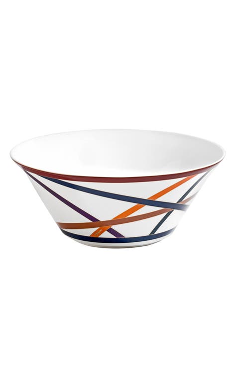 Salad Bowl NASTRI  Multicolor diam. 10.5" x 4.3"