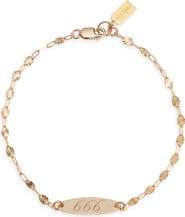 Set & Stones Engraved Angel Number Bracelet
