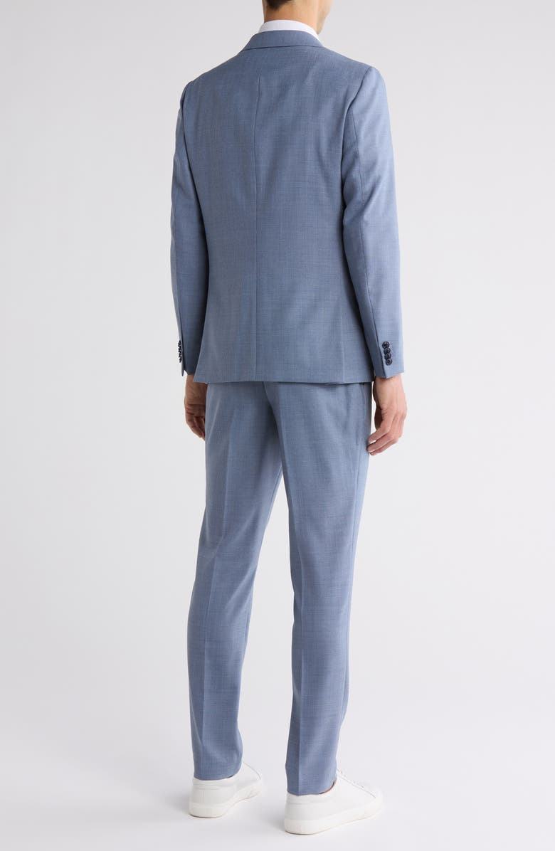 Original Penguin Blue Wool Blend Suit, Alternate, color, Blue/ White