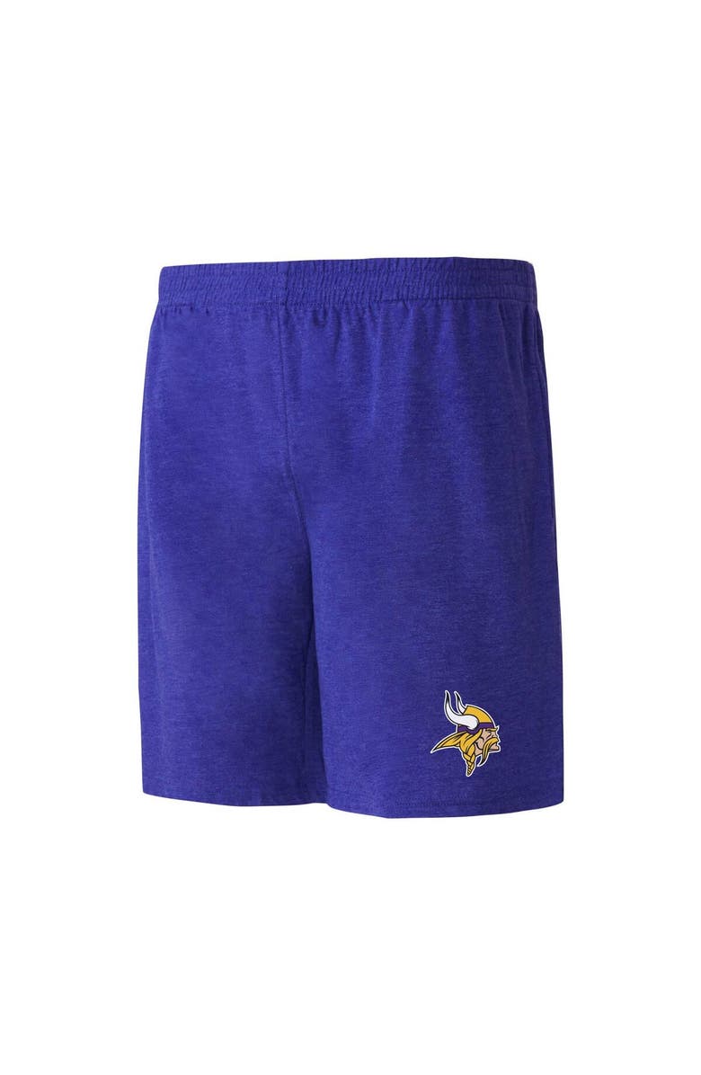 CONCEPTS SPORT Men's Concepts Sport Purple/Gold Minnesota Vikings Meter T-Shirt & Shorts Sleep Set, Alternate, color, 