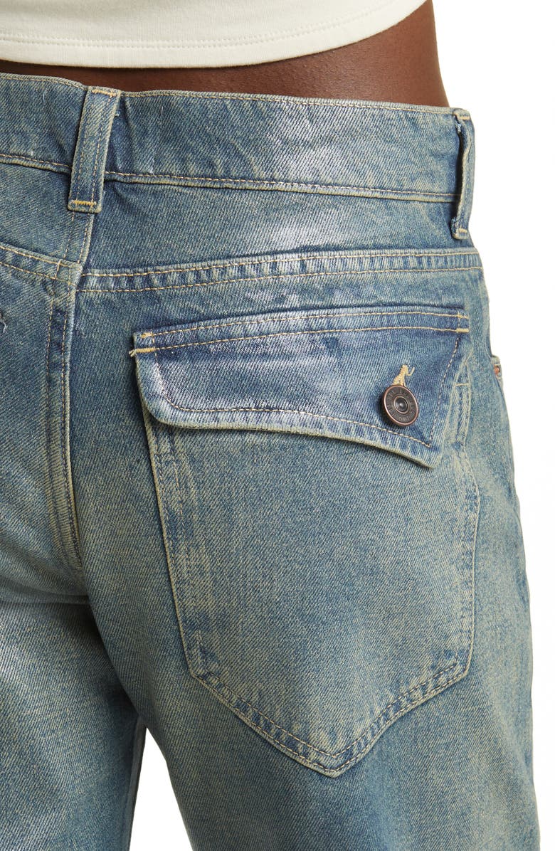 BDG Urban Outfitters 90s Loose Coated Jeans, Alternate, color, 